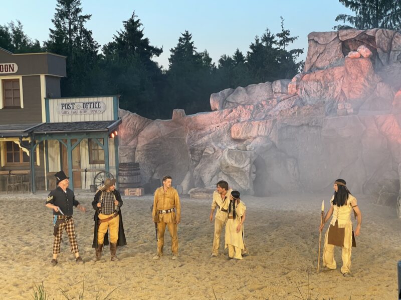 Szene aus "Winnetou und der Sohn des Bärenjägers"