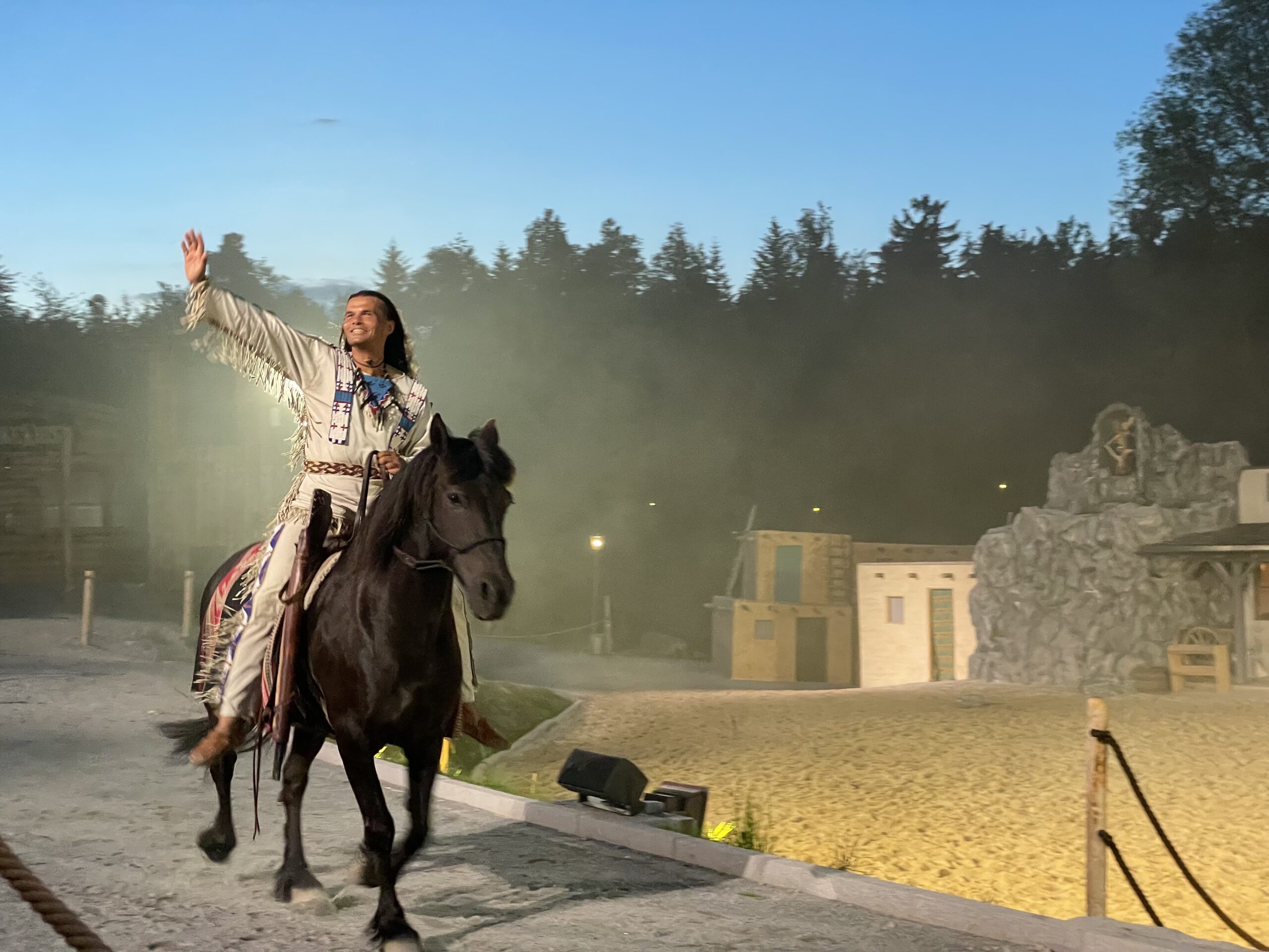 Glücklicher "Winnetou" Ivica Zdravkovic