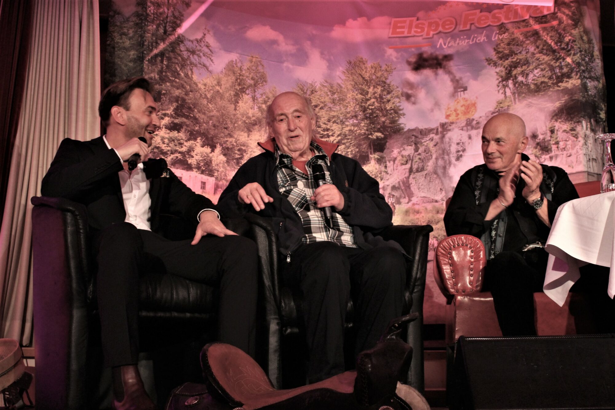 Jean-Marc Birkholz, Hans Kahlert, Benjamin Armbruster im November 2017